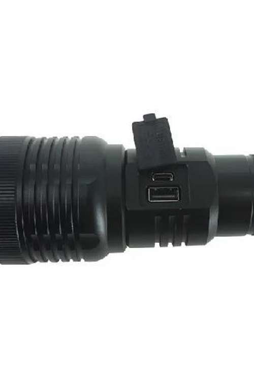 K2176-20W High lumen Focus Magnetic Aluminium Rechargeable  Flashlight Torch