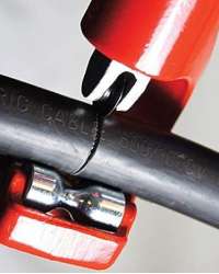 Etech Sacs Tool Steel Armored Cable Stripper light weight aluminum used on all concentric type cables, copper pipe and plastic conduit Etech Sacs Tool Steel Armored Cable Stripper light weight aluminum used on all concentric type cables, copper pipe and plastic conduit