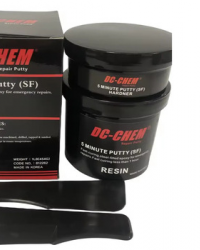 DC-CHEM Plastic Steel Putty for routine maintenance,production and tooling application Ideal for patching & repair where welding or brazing would be undesirable