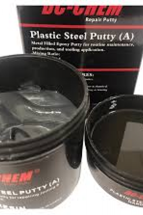 DC-CHEM Plastic Steel Putty for routine maintenance,production and tooling application Ideal for patching & repair where welding or brazing would be undesirable