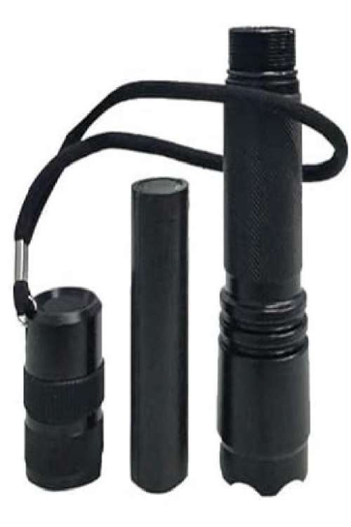 Portable Intrinsically Safe Explosion Proof LED Flashlight Torch Light (Black) DSFB-6101 Portable Intrinsically Safe Explosion Proof LED Flashlight Torch Light (Black) DSFB-6101