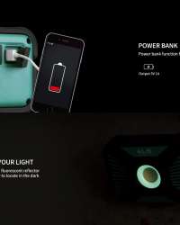 SPX201R 2000lm heavy duty rechargeable LED spot light