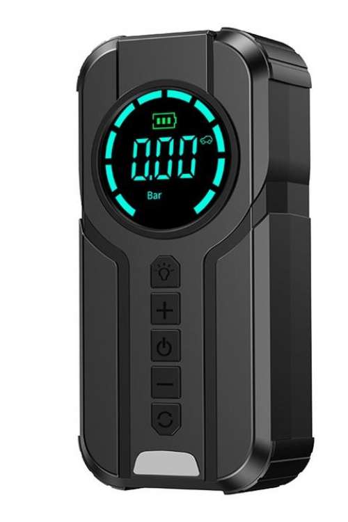 Top Sale 150PSI Wireless Car Tire Air Compressor Pump Portable Digital LED Display Emergency Booster Jump Starter Tire Inflator