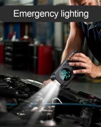 Top Sale 150PSI Wireless Car Tire Air Compressor Pump Portable Digital LED Display Emergency Booster Jump Starter Tire Inflator