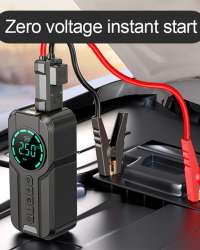 Top Sale 150PSI Wireless Car Tire Air Compressor Pump Portable Digital LED Display Emergency Booster Jump Starter Tire Inflator