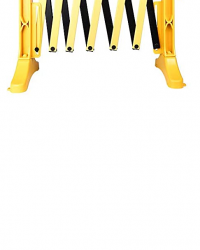 HEAVY DUTY ROAD TEMPORARY PLASTIC SAFETY PORTABLE EXPANDABLE BARRIER