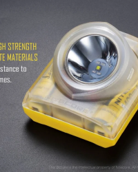 Nitecore EH1 Explosion-Proof LED Headlamp Magnetic USB Rechargeable Headlamp (260 Lumens, 2x18650)