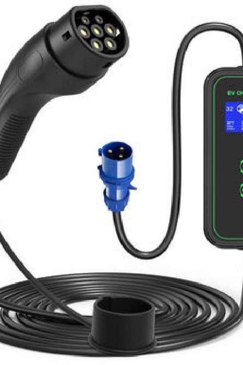 AC 7KW Fast EV Charger 7-22kW Select Household Evse J1772 Charger Type 1 Portable EV Charger OEM