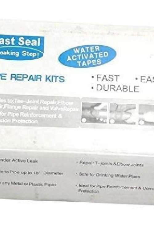Water Activated Pipe Wrap Tape Pipe And Hose Repairing,Strengthening,Reinforcement And leakage Sealing Wrapping Application For Water,Oil,Steam,Chemical & Gas (75 MM * 3.6 MTR) Water Activated Pipe Wrap Tape Pipe And Hose Repairing,Strengthening,Reinforcement And leakage Sealing Wrapping Application For Water,Oil,Steam,Chemical & Gas (75 MM * 3.6 MTR)