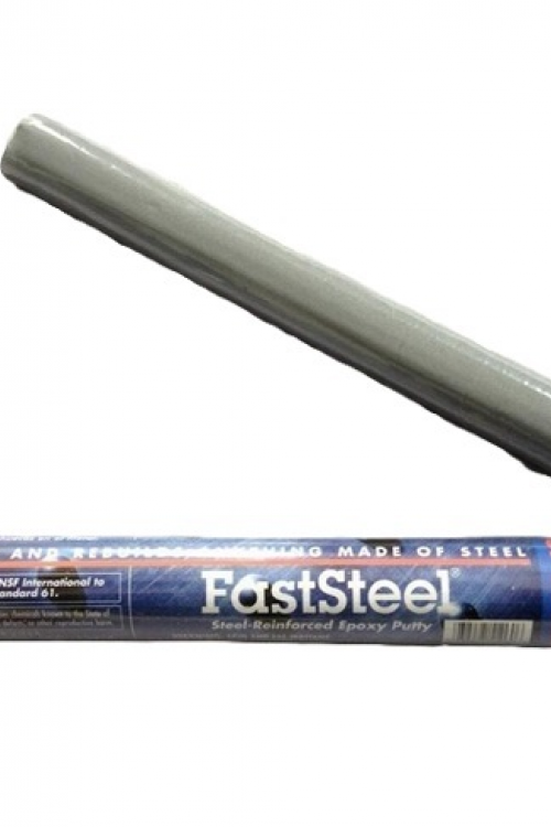 Faststeel Epoxy Putty - Steel-reinforced, 3-minute Work-life, Dark Gray Color | Temperature Resistant, Easy-to-use, Moldable For Repairs And Leaks