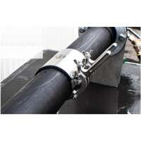4 inches Pipe Repair Clamp - Repair a Broken Pipe in Less than 60 Seconds 4 inches Pipe Repair Clamp - Repair a Broken Pipe in Less than 60 Seconds