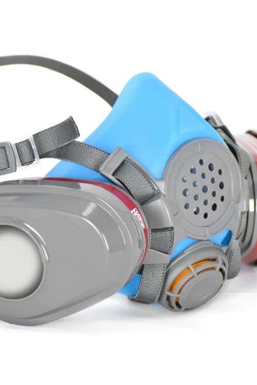 Silicone Professional Survival Anti-Dust Half Face Respirator With Bayonet Organic Vapor (Certification - En 140: 1998) Silicone Professional Survival Anti-Dust Half Face Respirator With Bayonet Organic Vapor (Certification - En 140: 1998)
