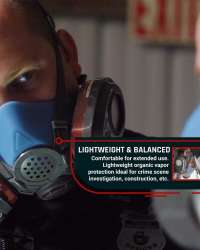 Silicone Professional Survival Anti-Dust Half Face Respirator With Bayonet Organic Vapor (Certification - En 140: 1998) Silicone Professional Survival Anti-Dust Half Face Respirator With Bayonet Organic Vapor (Certification - En 140: 1998)