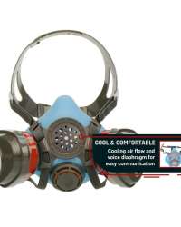 Air Filter Purifying Full Face Gas Mask