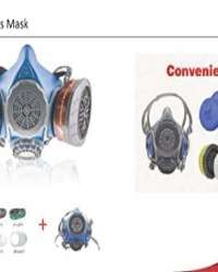 Air Filter Purifying Full Face Gas Mask