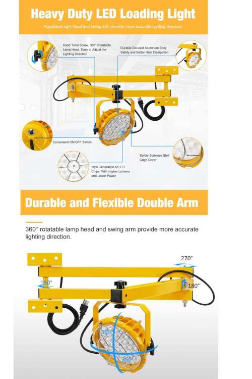 HEAVY DUTY  DOCK LED LOADING LIGHT