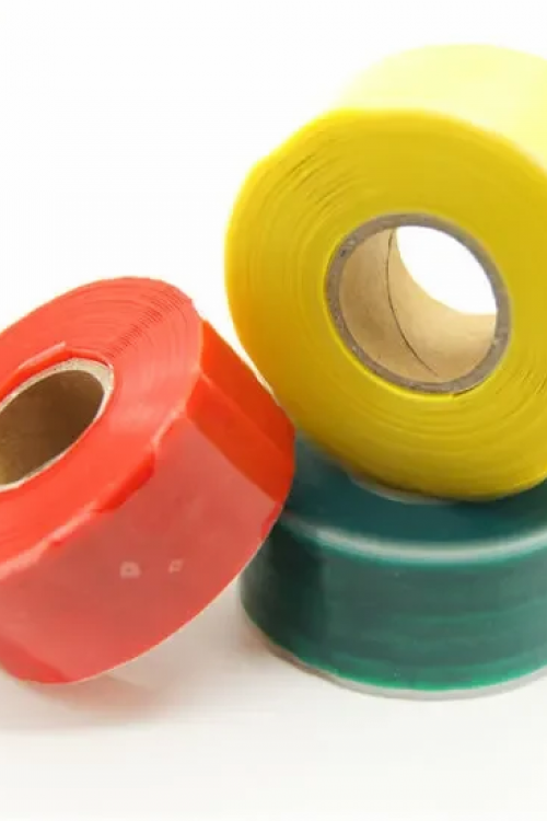 HIGH TEMPERATURE SELF FUSING SILICONE MULTI COLOR BUSBAR INSULATION WRAP TAPE