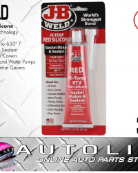 J-B Weld 31314 Red High Temperature RTV Silicone Gasket Maker and Sealant - 3 oz. J-B Weld 31314 Red High Temperature RTV Silicone Gasket Maker and Sealant - 3 oz.