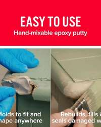 J-B Weld 8257 KwikWood Wood Repair Epoxy Putty - 1 oz