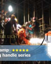 HIGH Power LED Handheld LAMP Chain Hanging Hook, Handle & Magnetic Stand, Available in Cool, Neutral & Warm White - Frosted Glass Diffuser Provides Glare-Free Light