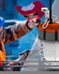 HIGH Power LED Handheld LAMP Chain Hanging Hook, Handle & Magnetic Stand, Available in Cool, Neutral & Warm White - Frosted Glass Diffuser Provides Glare-Free Light