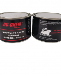 DC-CHEM MOLY M-77 PASTE low friction assembly aid containing a synergistic mixture of solid lubricants Highly refined molybdenum Delphinus powder, helps to protect wear and corrosion