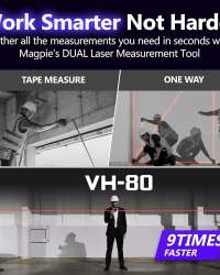 Magpie Tech VH -80:The World's First Bilateral Laser Distance Measurer