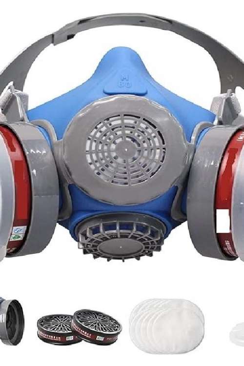 M60G-3 Silicone Professional Survival Anti-Dust Half Face Respirator With Rotary Organic Vapor M60G-3 Silicone Professional Survival Anti-Dust Half Face Respirator With Rotary Organic Vapor