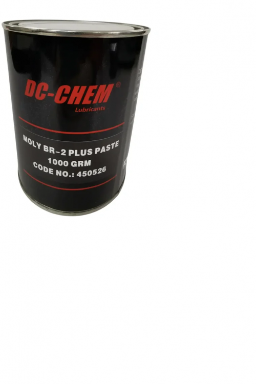 DC-CHEM MOLY BR -2 PLUS PASTE 1000 GRM special screw compound for protection for threaded connections exposed to extreme heat or corrosive environments To lubricate and prevent the seizing of machine parts during repairing or reassembly DC-CHEM MOLY BR -2 PLUS PASTE 1000 GRM special screw compound for protection for threaded connections exposed to extreme heat or corrosive environments To lubricate and prevent the seizing of machine parts during repairing or reassembly