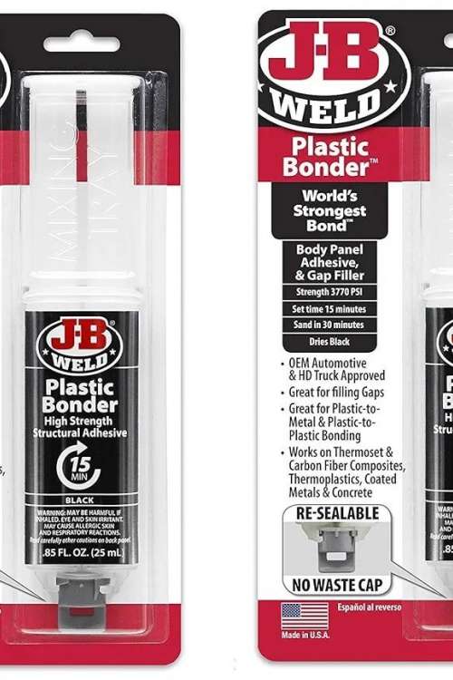 J-B WELD Epoxy Adhesive, Dual-Cartridge, 0.85 oz, Tan, 3 hr. Pack Of 6 J-B WELD Epoxy Adhesive, Dual-Cartridge, 0.85 oz, Tan, 3 hr. Pack Of 6