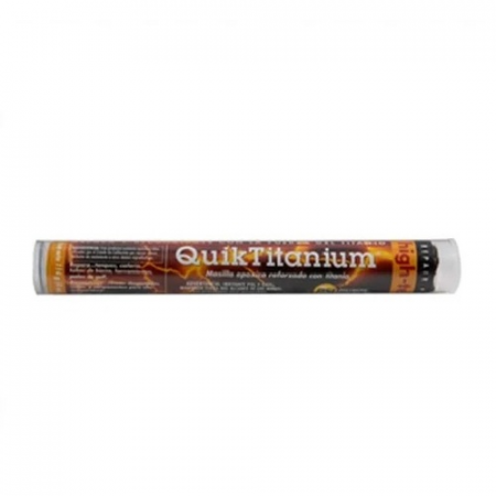 Quiktitanium Titanium 2- Part Epoxy Putty Stick Quiktitanium Titanium 2- Part Epoxy Putty Stick