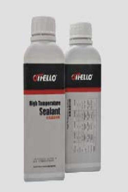 Polymerization by high-performance heat-resistant resin and all kinds of heat-resistant material widely used in high temperature conditions of various mechanical bonding, patching and sealing (ASL 200C-A, 200C-B)