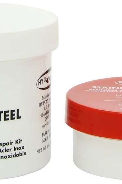 Hy-Poxy H-800 1 lbs Stainless Steel Putty Repair Kit Hy-Poxy H-800 1 lbs Stainless Steel Putty Repair Kit