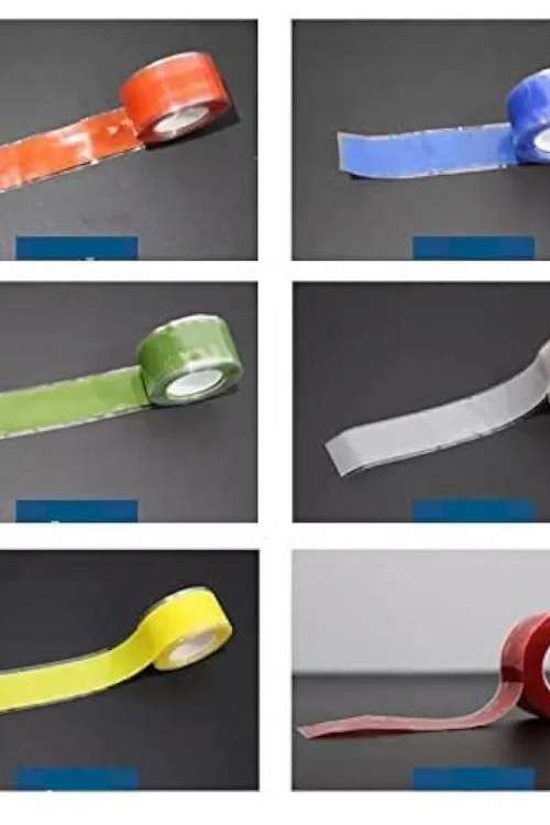 High temperature Self fusing silicone Multi color Busbar insulation wrap tape
