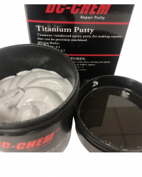 DC-CHEM Titanium Putty Resistance to chemicals & most acids,solvents and alkalies