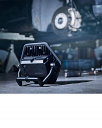 Compact Size Light Weight IP65 Rated WL4018 High Lumens of 2100lm Flood & Area Light,Waterproof,Dust Proof,180° Magnetic Adjustable Handle, Including Battery with Charging