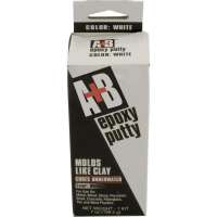 A+B Epoxy Putty, 7oz, White A+B Epoxy Putty, 7oz, White