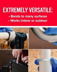 J-B Weld 8277 WaterWeld Underwater Epoxy Putty - 2 oz by J-B Weld