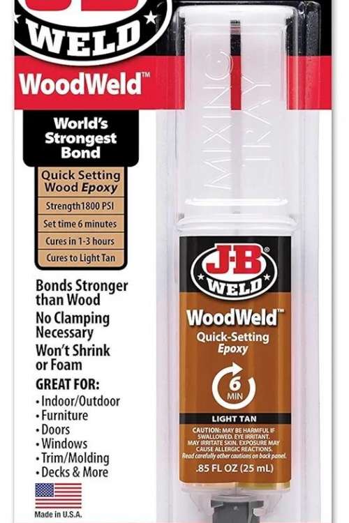 Epoxy Woodweld Tan .85oz