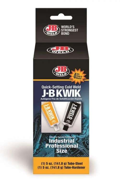 JB Weld 8270 10 Oz Kwik Weld Professional Size JB Weld 8270 10 Oz Kwik Weld Professional Size