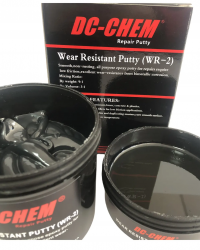 DC-CHEM  Wear Resistant Putty (WR-2)(454 Grams)Bond to steel,iron,aluminium,brass,concrete & plastics, Smoth ,non-rusting,all purpose epoxy putty for repairs 